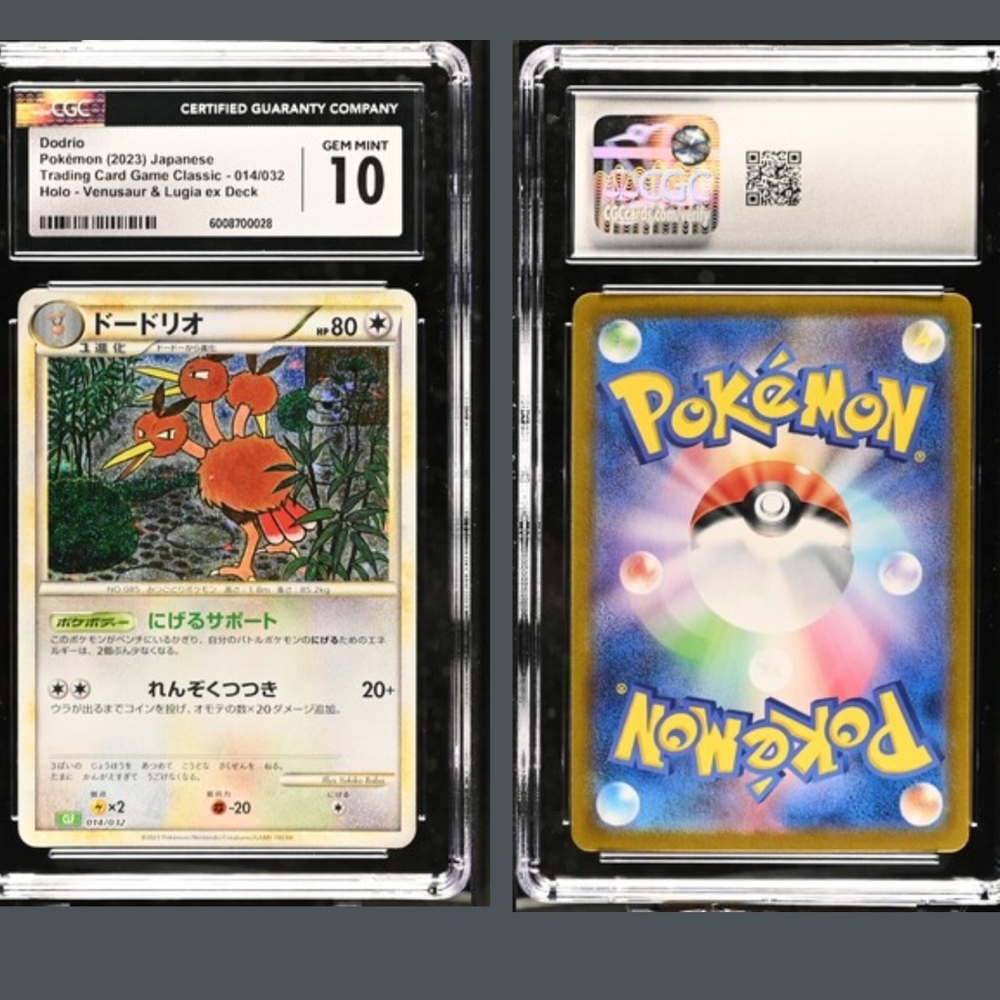Dodrio graded pokemon card